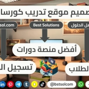 تصميم موقع تدريب كورسات منصة تعليم الكترونى اونلاين تصميم موقع تدريب كورسات منصة تعليم الكترونى اونلاين