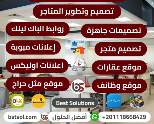 افضل شركة تصميم مواقع فى مصر متاجر عقارات اعلانات تسويق